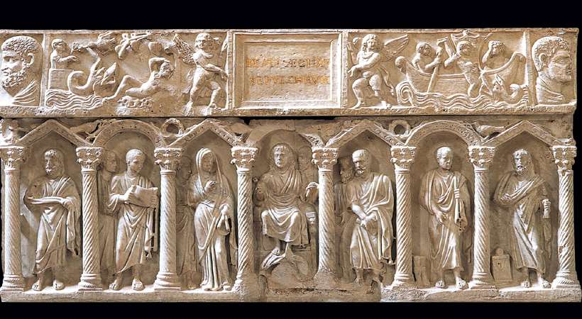 Sarcofago romano del Beato Egidio